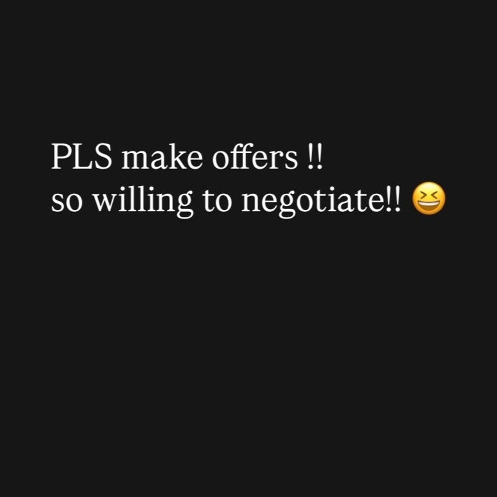Negotiable Offer